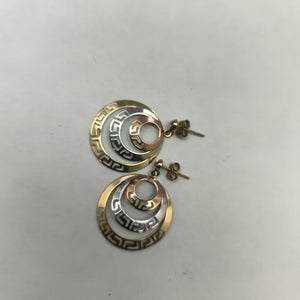 ARETES PAR ORO 10 K 2.6 GRMS (SEMINUEVO)