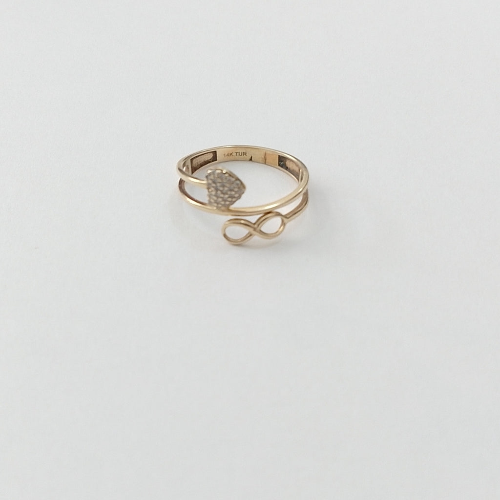 ANILLO ORO 14 K 2,10 GRMS (SEMINUEVO)