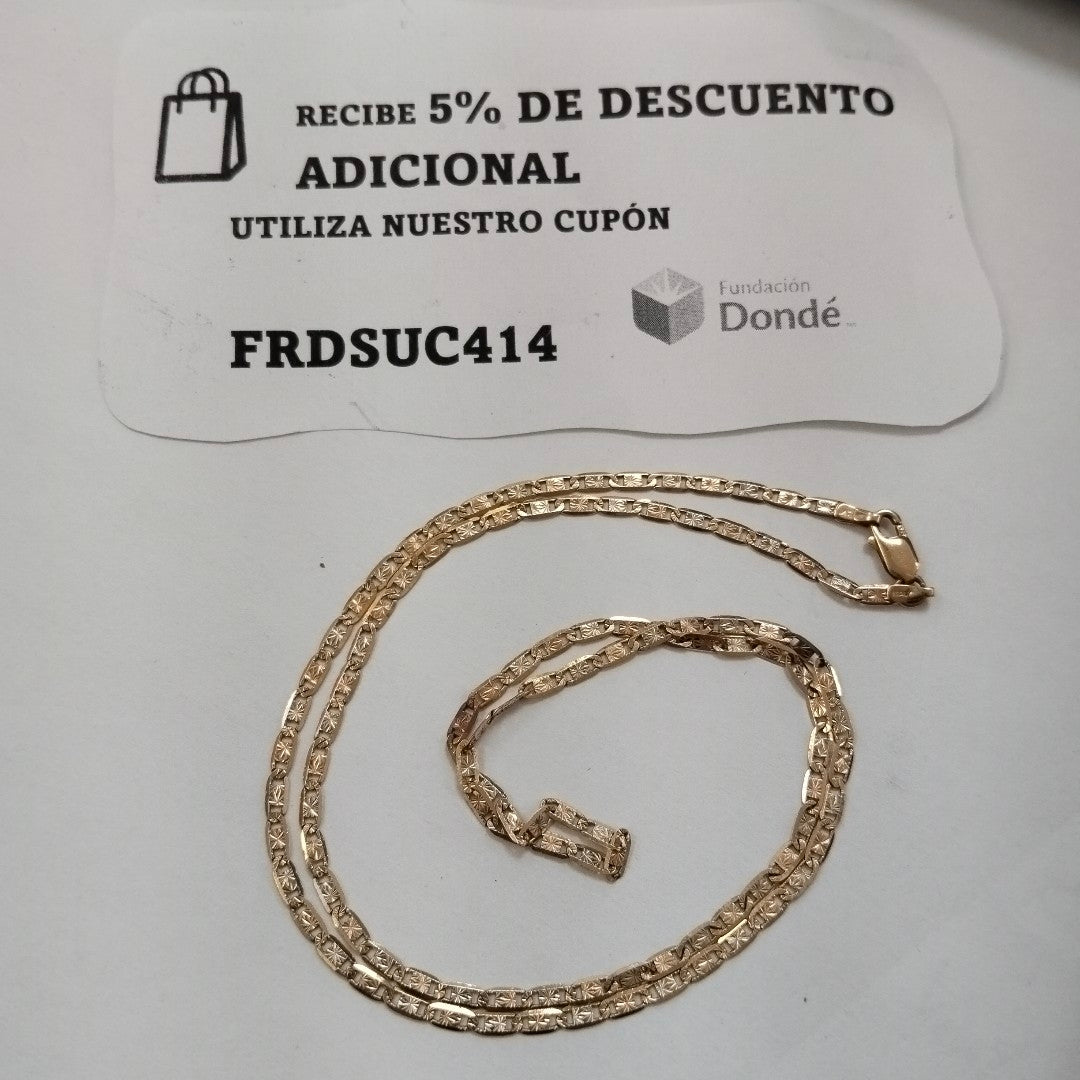 CADENA ORO 14 K 5,80 GRMS (SEMINUEVO)