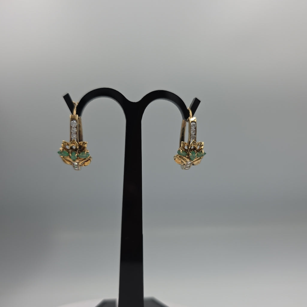 ARETES PAR ORO 8 K 4,50 GRMS (SEMINUEVO)