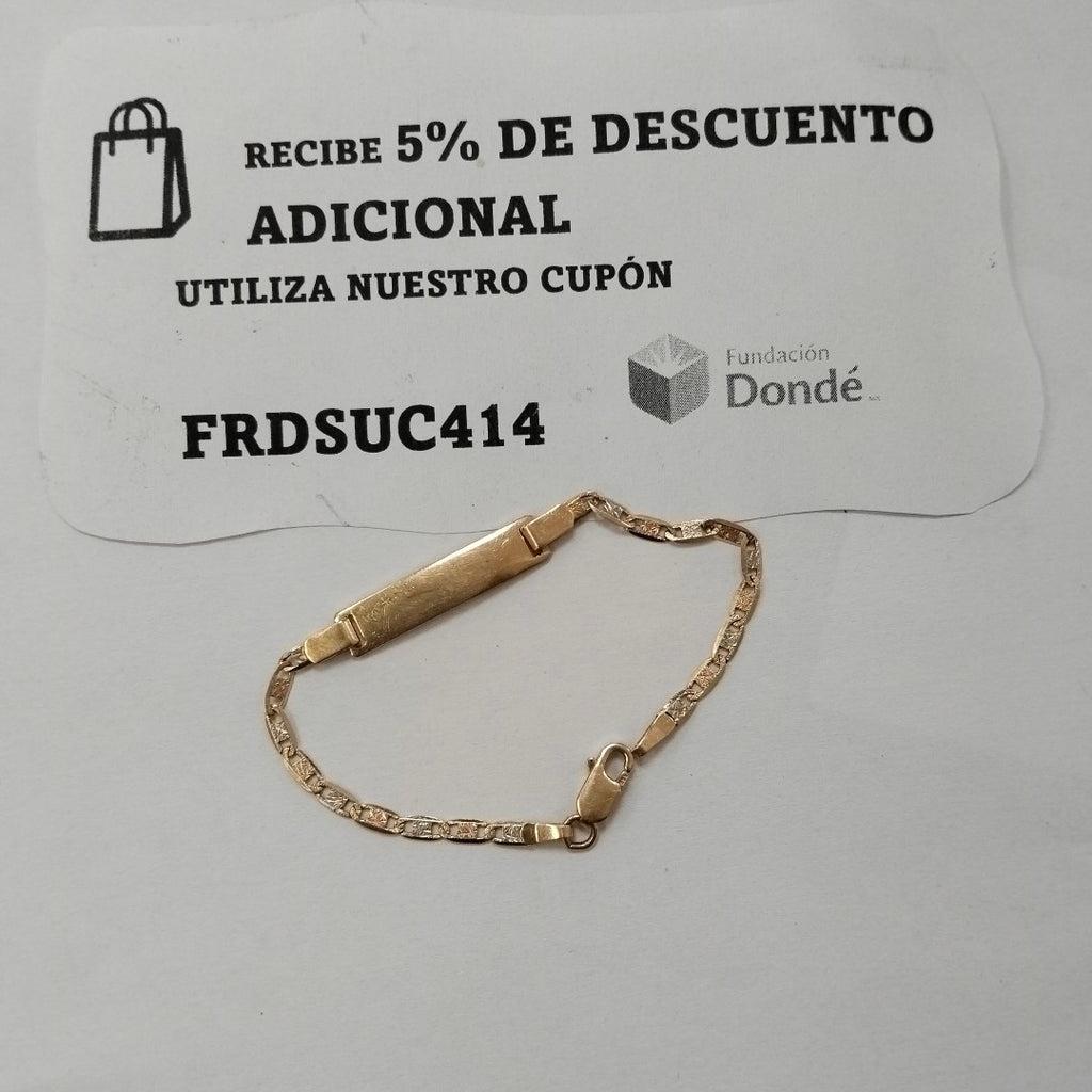 ESCLAVA ORO 14 K 2,90 GRMS (SEMINUEVO)