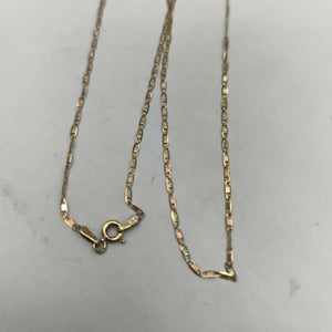CADENA ORO 14 K 2.5 GRMS (SEMINUEVO)