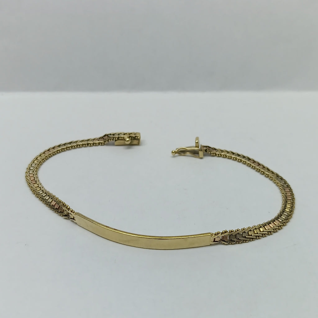 ESCLAVA ORO 14 K 8.1 GRMS (SEMINUEVO)
