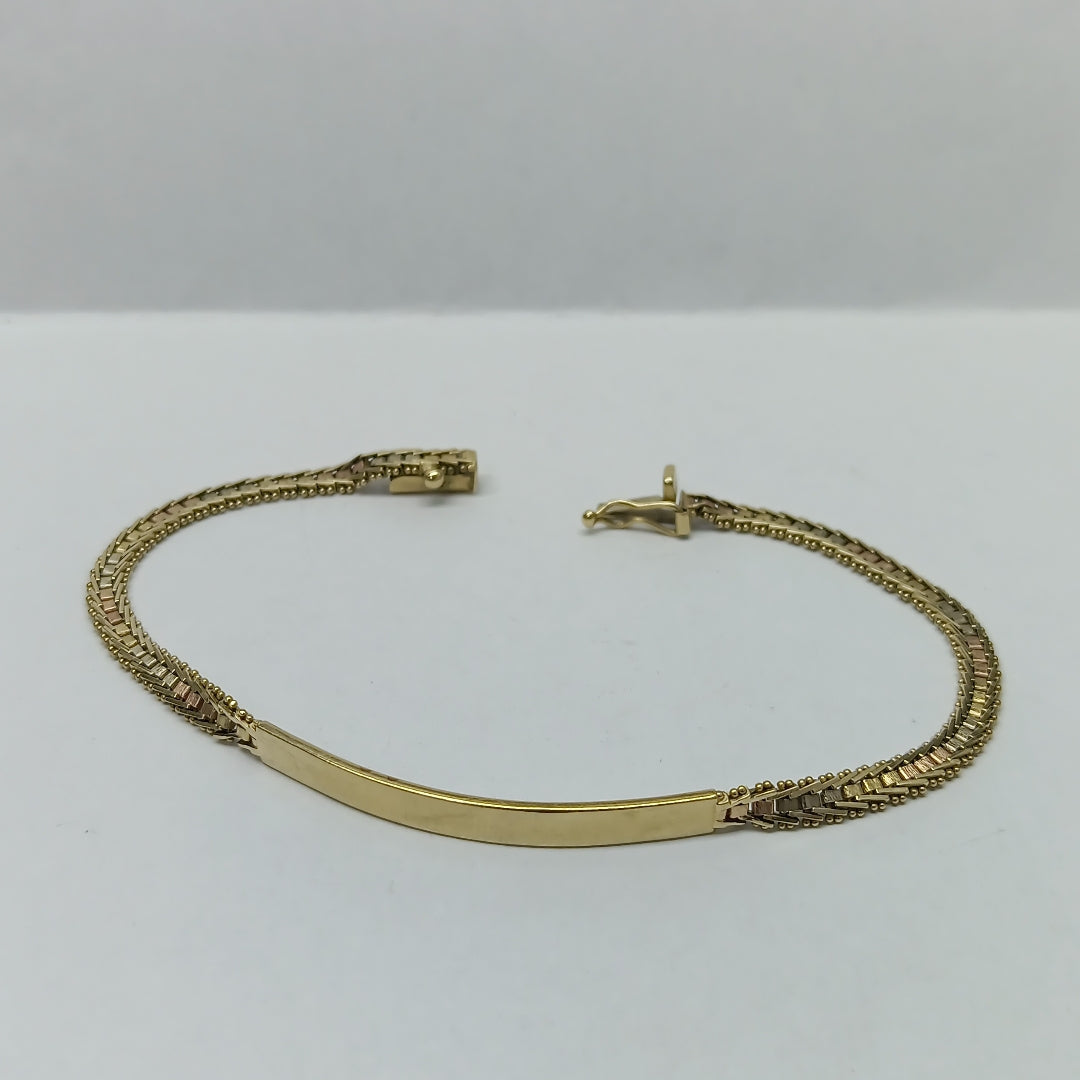 ESCLAVA ORO 14 K 8.1 GRMS (SEMINUEVO)