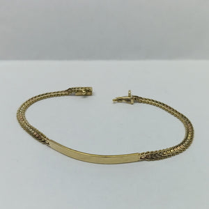 ESCLAVA ORO 14 K 8.1 GRMS (SEMINUEVO)