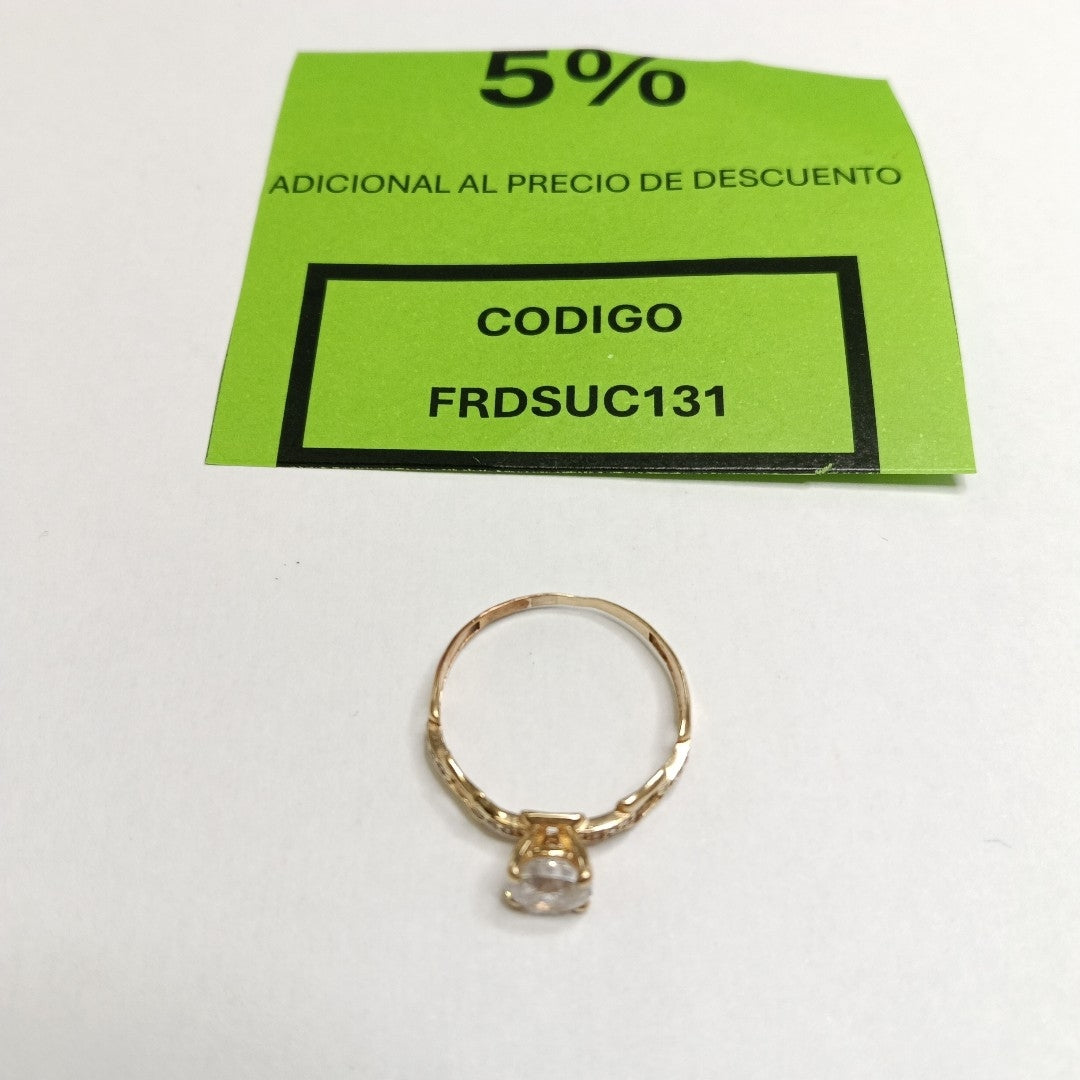 SOLITARIO ORO 10 K 1,80 GRMS (SEMINUEVO)