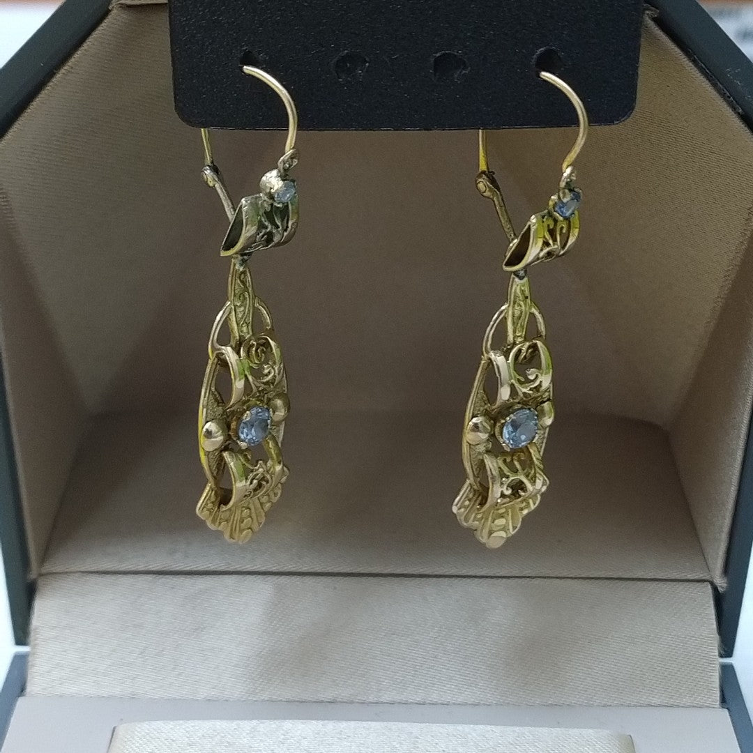 ARETES PAR ORO 8 K 5,10 GRMS (SEMINUEVO)