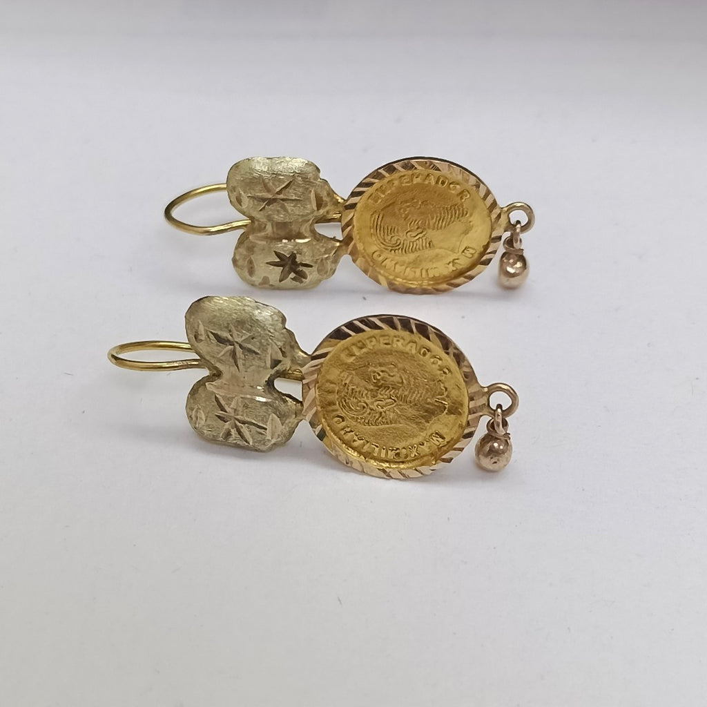 ARETES PAR ORO 8 K 2,30 GRMS (SEMINUEVO)
