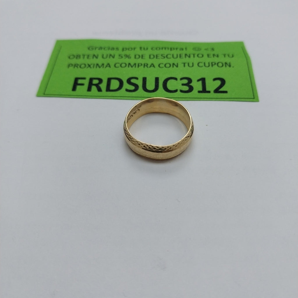 ARGOLLA ORO 14 K 1.9 GRMS (SEMINUEVO)