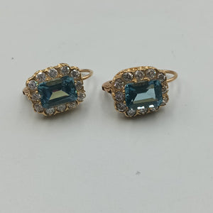 ARETES PAR ORO 14 K 3.7 GRMS (SEMINUEVO)