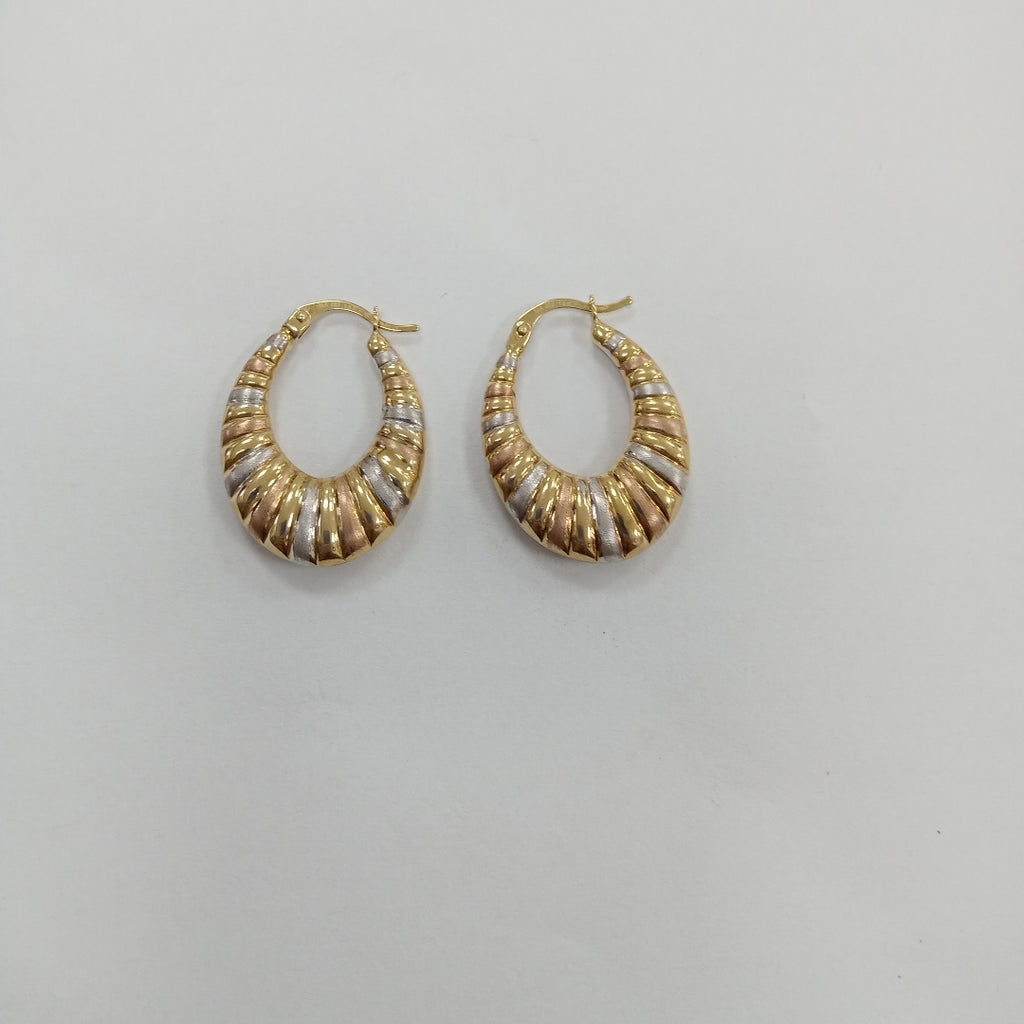 ARRACADAS PAR ORO 10 K 2.8 GRMS (SEMINUEVO)