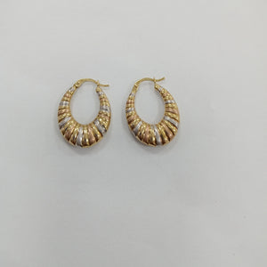 ARRACADAS PAR ORO 10 K 2.8 GRMS (SEMINUEVO)