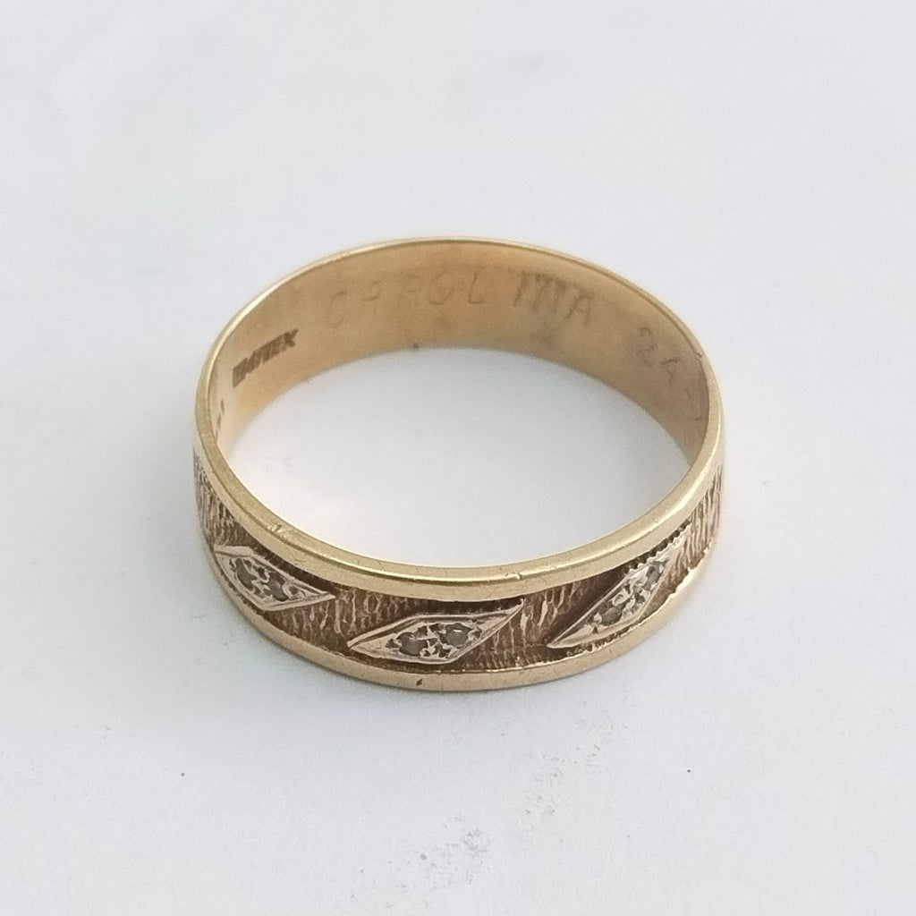 ARGOLLA ORO 14 K 4.4 GRMS (SEMINUEVO)