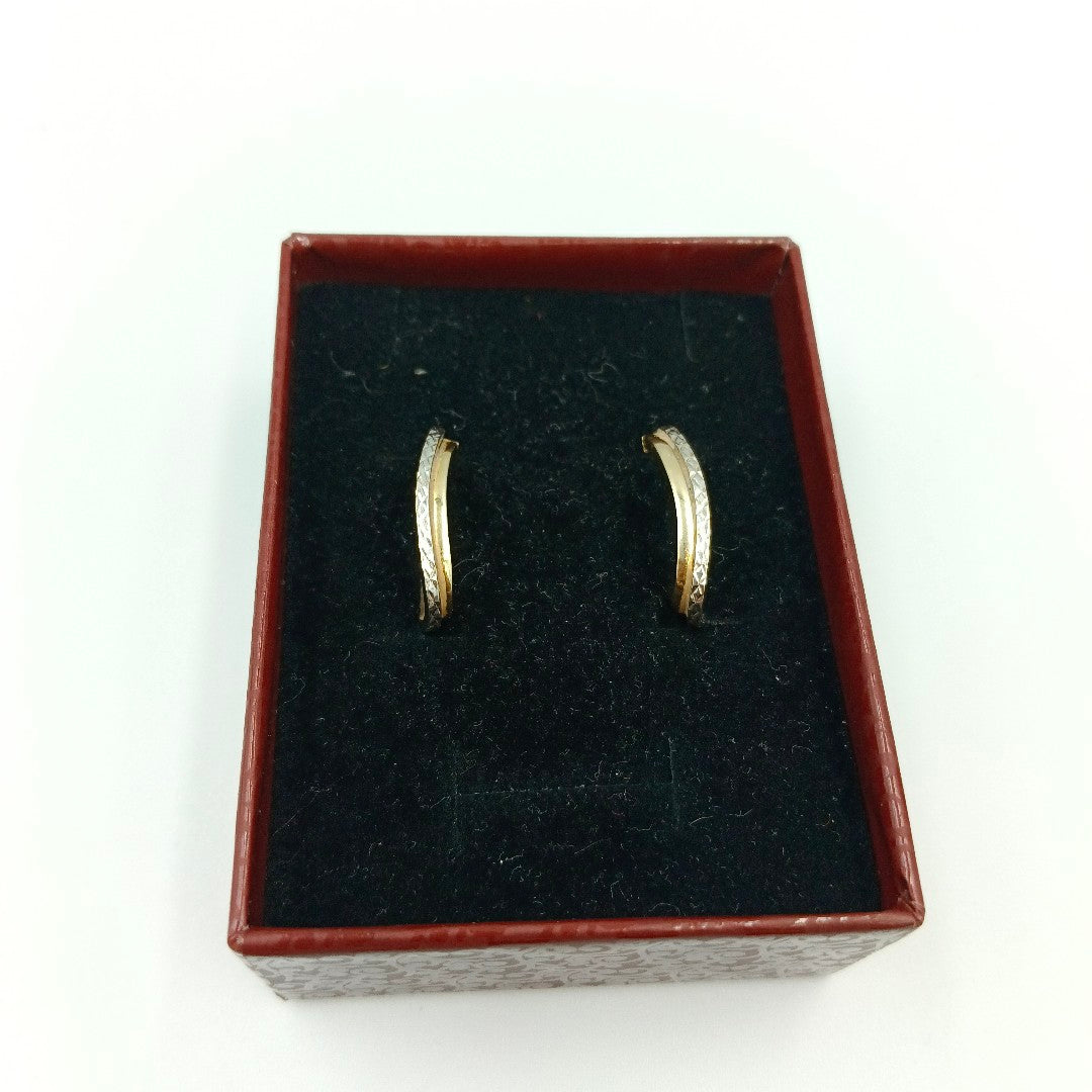ARETES PAR ORO 10 K 1.9 GRMS (SEMINUEVO)