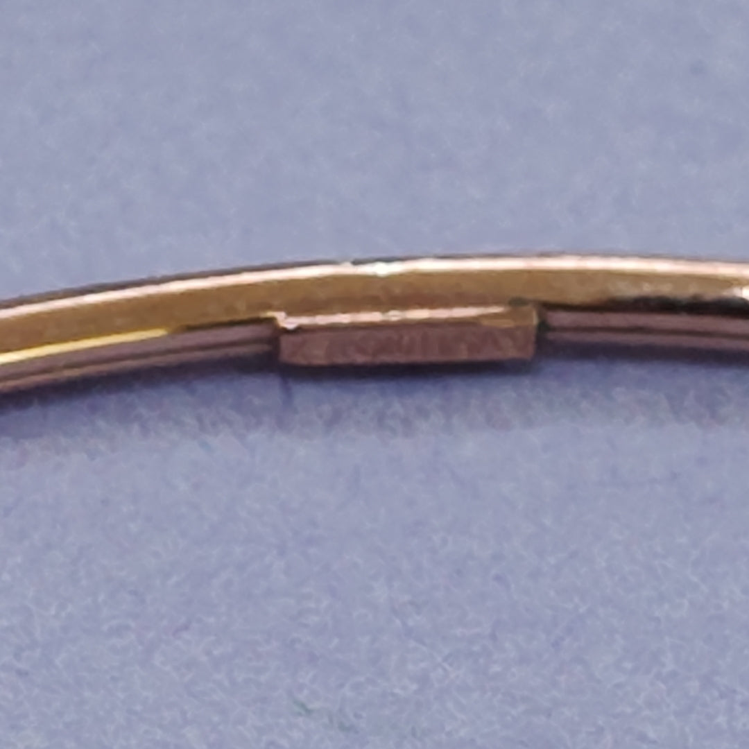 PULSERA RIGIDA ORO 10 K 2.1 GRMS (SEMINUEVO)