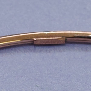 PULSERA RIGIDA ORO 10 K 2.1 GRMS (SEMINUEVO)