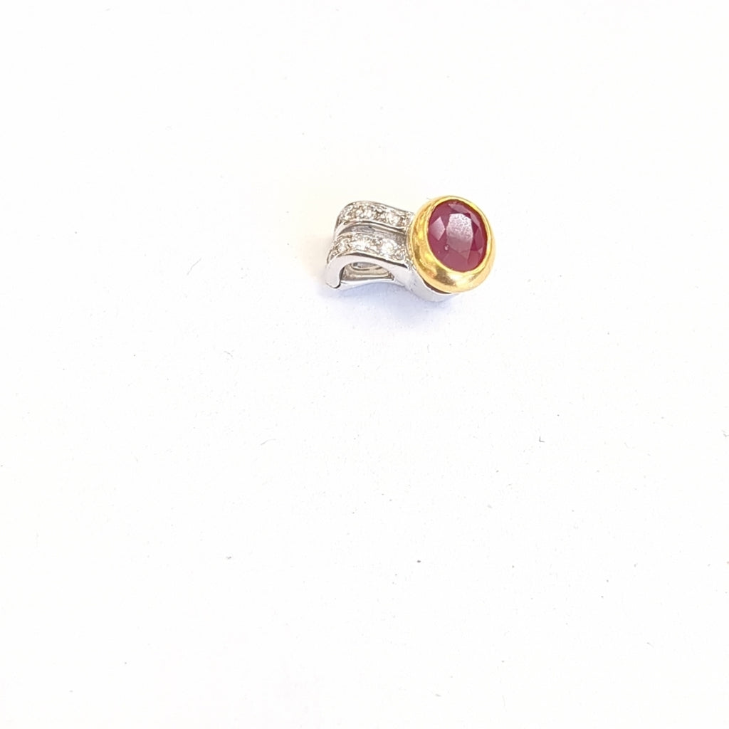 DIJE ORO BLANCO 18 K 2.5 GRMS (SEMINUEVO)