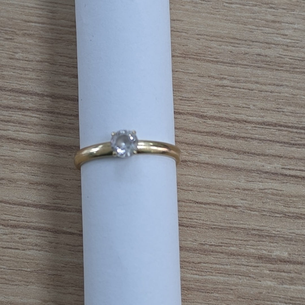 SOLITARIO ORO 14 K 1.1 GRMS (SEMINUEVO)