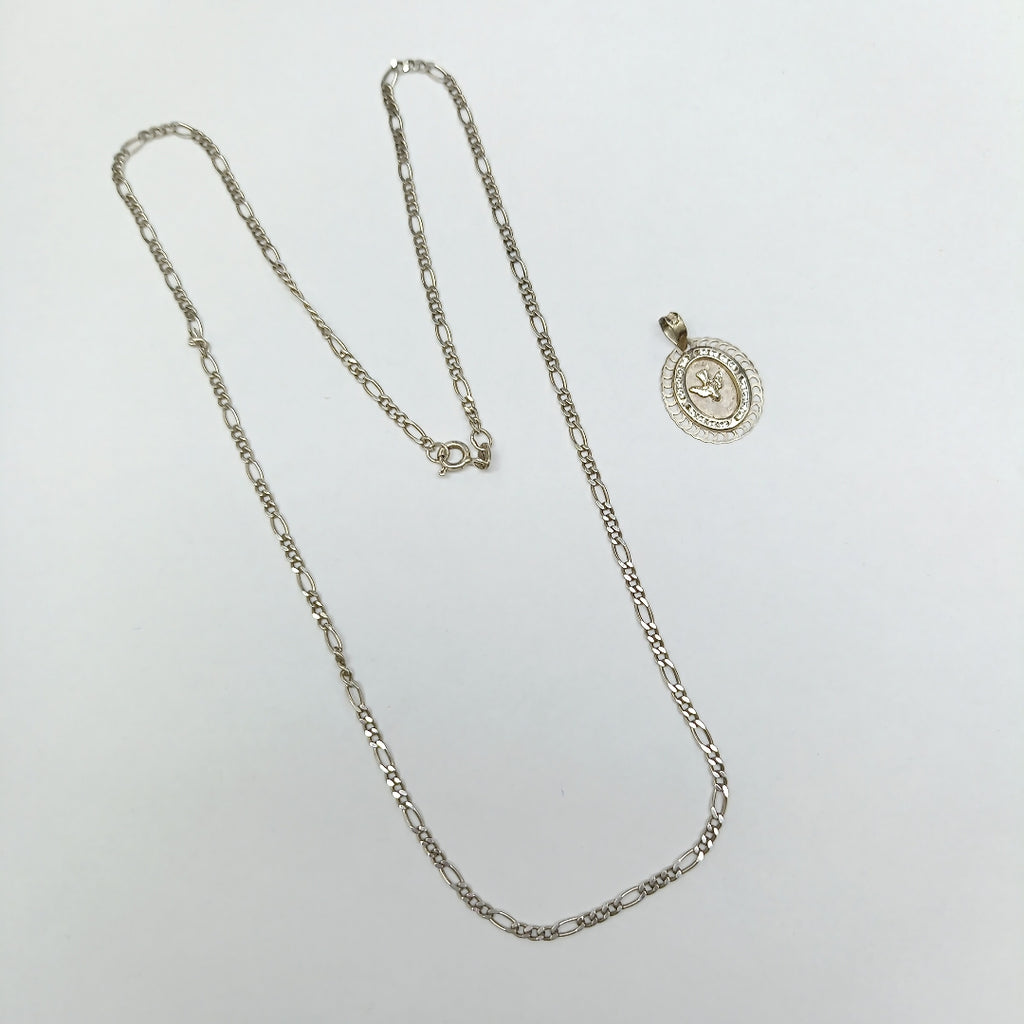 CADENA, DIJE PLATA 6.3 GRMS (SEMINUEVO)