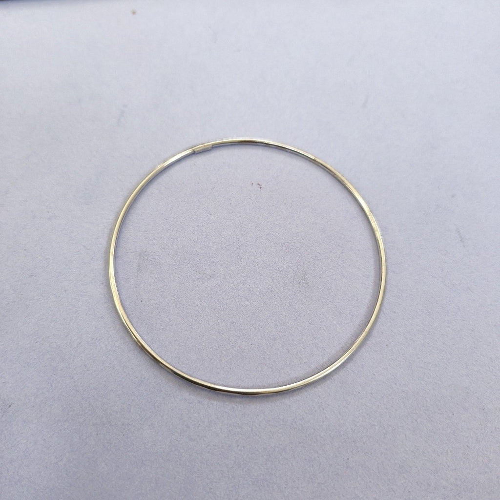 PULSERA RIGIDA ORO BLANCO 10 K 2 GRMS (SEMINUEVO)