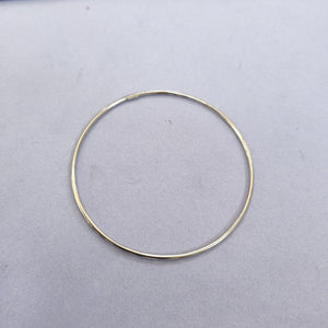 PULSERA RIGIDA ORO BLANCO 10 K 2 GRMS (SEMINUEVO)