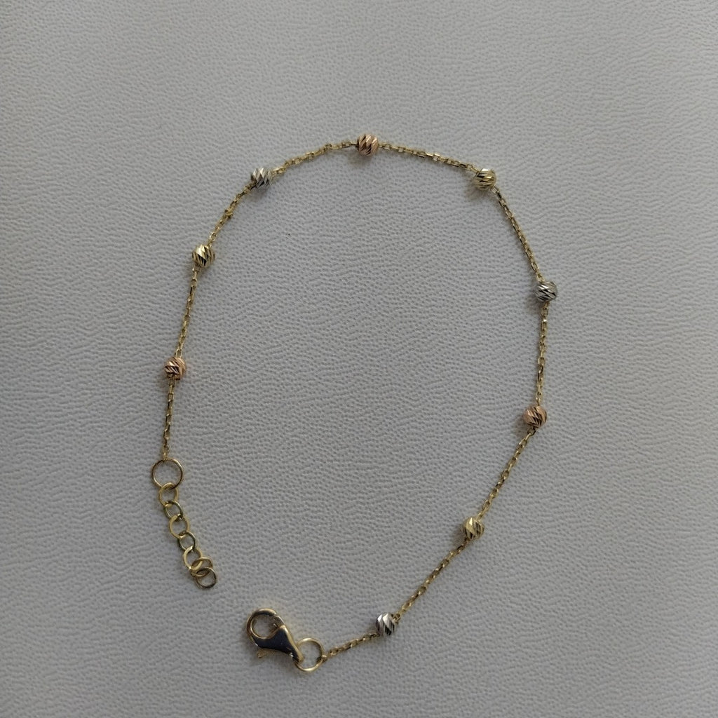 PULSERAS DAMA ORO 14K 1.1 (NUEVO)