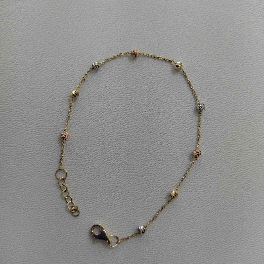 PULSERAS DAMA ORO 14K 1.1 (NUEVO)