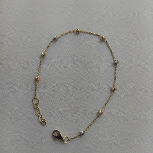 PULSERAS DAMA ORO 14K 1.1 (NUEVO)