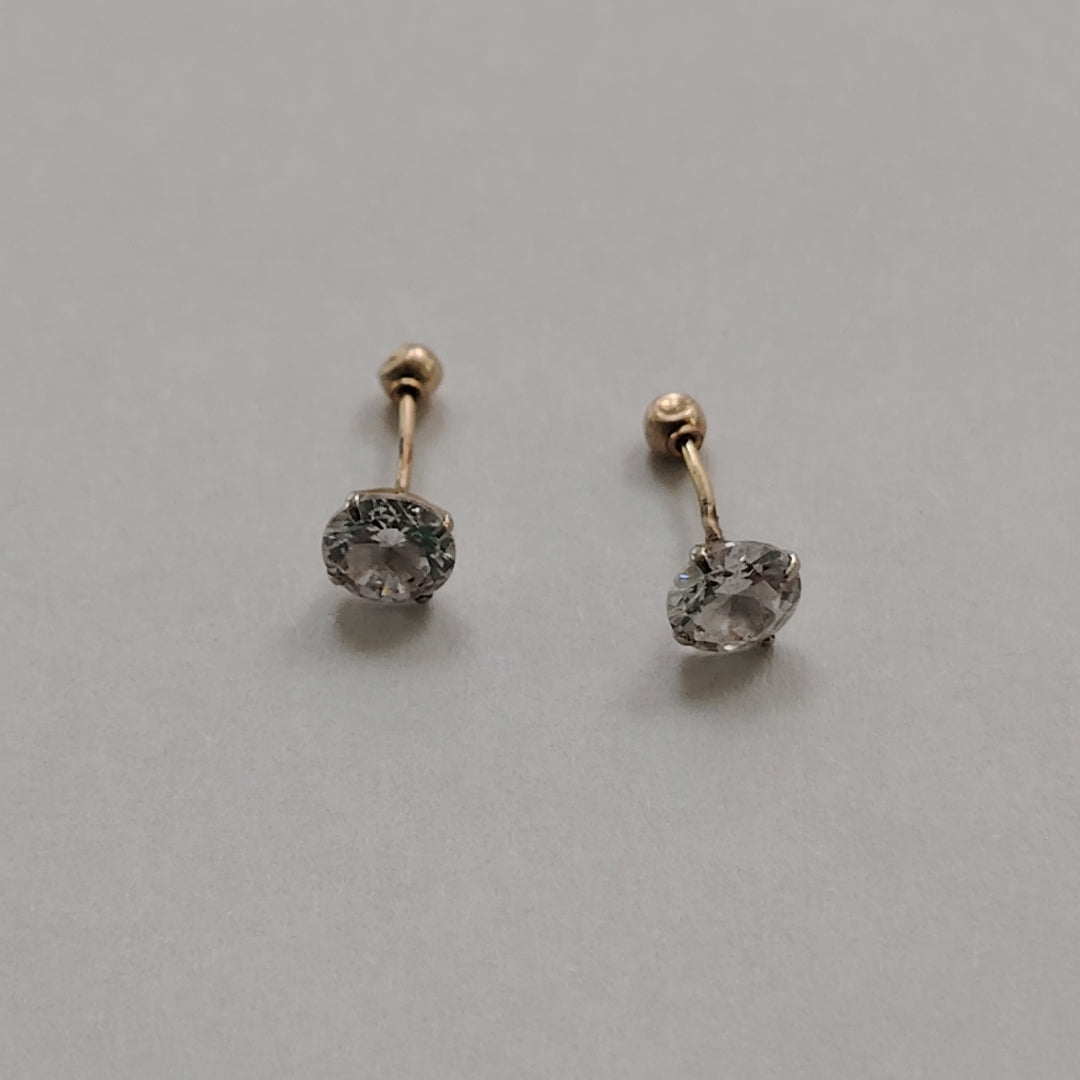 BROQUELES PAR ORO 10 K 0.5 GRMS (SEMINUEVO)