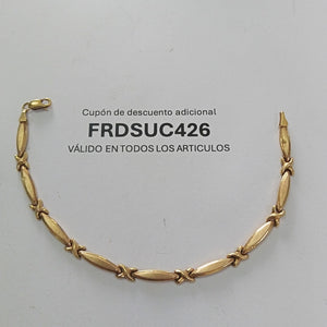 PULSERA ORO 14 K 4.1 GRMS (SEMINUEVO)