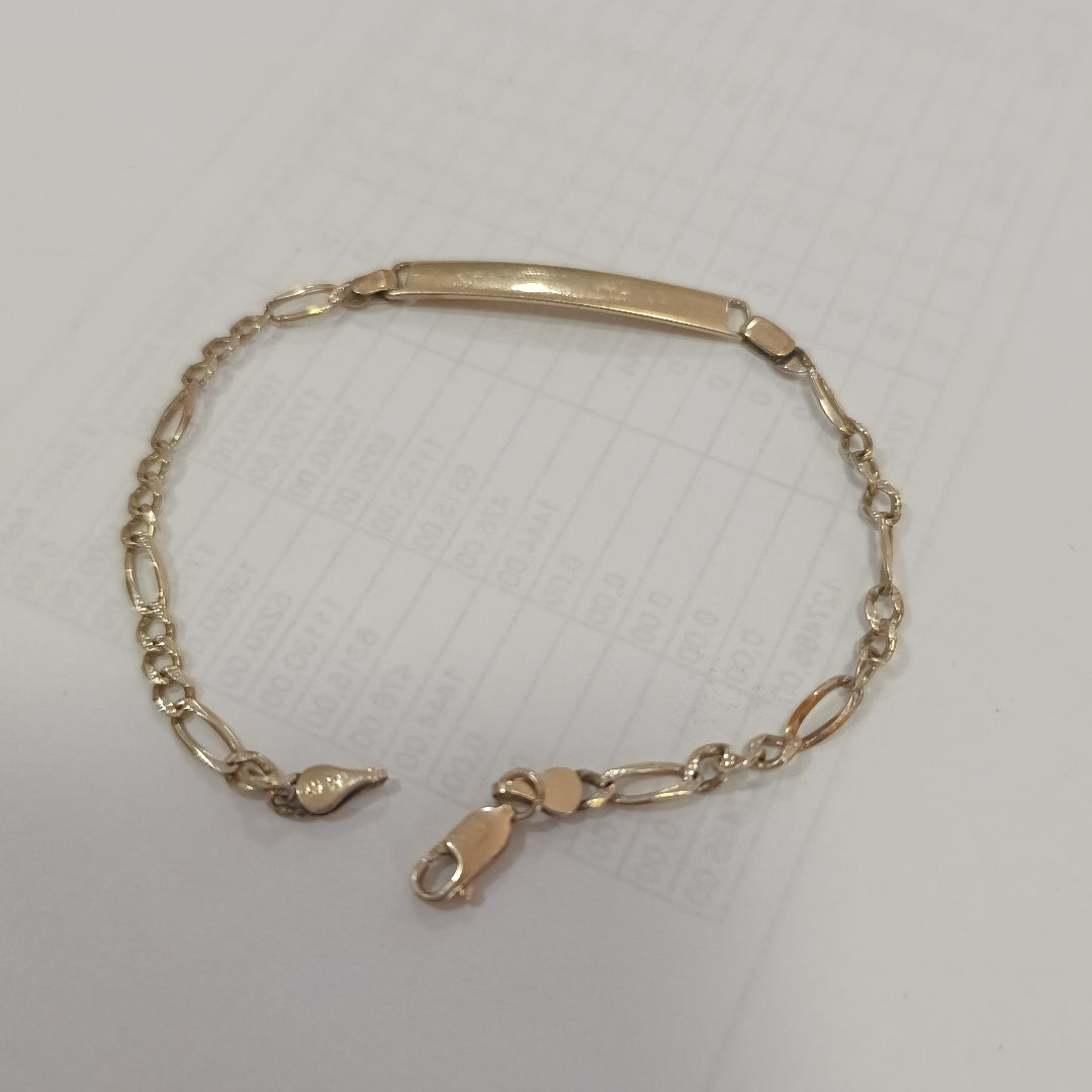 ESCLAVA ORO 14 K 5.5 GRMS (SEMINUEVO)