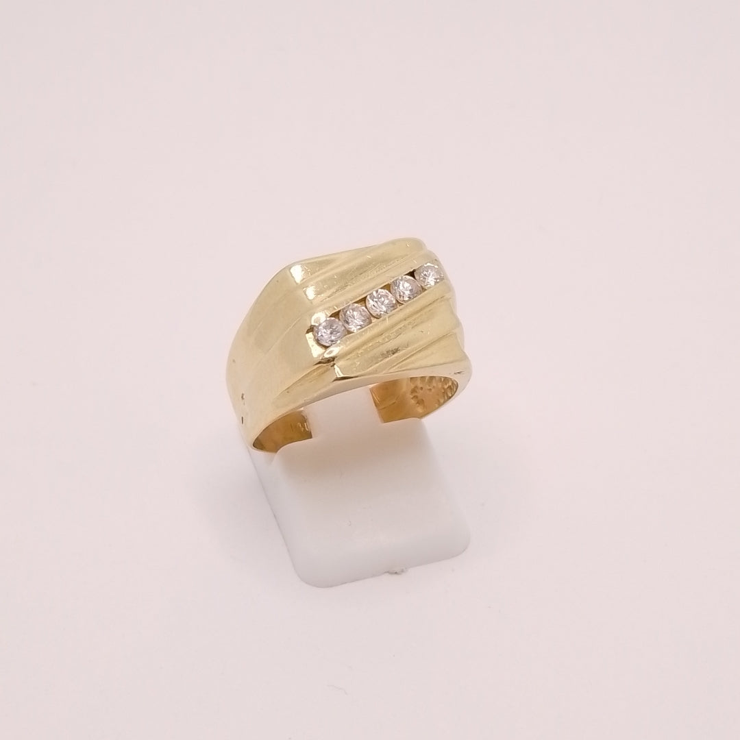 ANILLO ORO 14 K 7,00 GRMS (SEMINUEVO)
