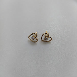 BROQUELES PAR ORO 14 K 1.3 GRMS (SEMINUEVO)