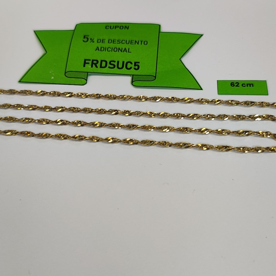 CADENA ORO 14 K 7,40 GRMS (SEMINUEVO)