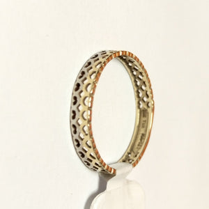 ANILLO ORO 10 K 1,10 GRMS (SEMINUEVO)