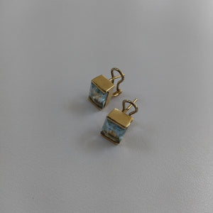 ARETES PAR ORO 14 K 6.8 GRMS (SEMINUEVO)