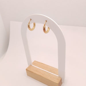 ARETES PAR ORO 14 K 1 GRMS (SEMINUEVO)