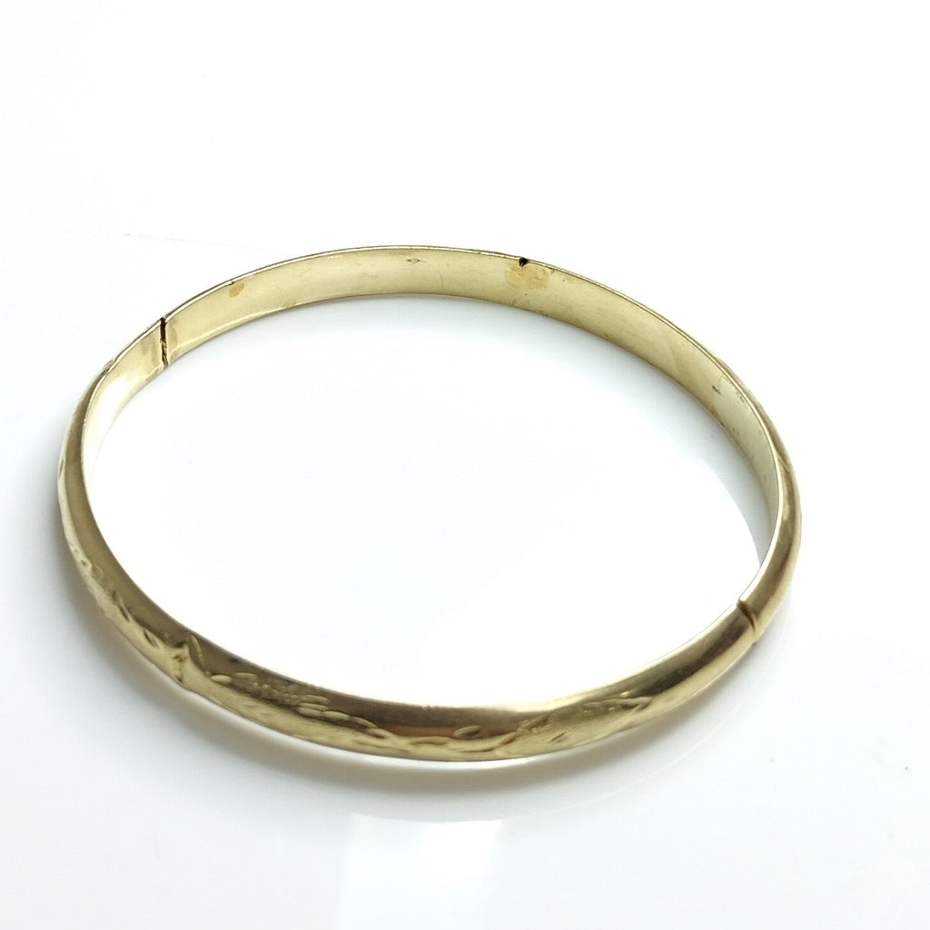 PULSERA RIGIDA ORO 14 K 8.7 GRMS (SEMINUEVO)