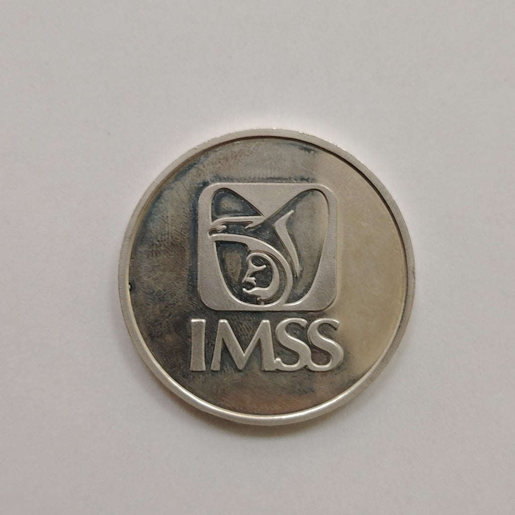MEDALLA CONMEMORATIVA PLATA 34.4 GRMS (SEMINUEVO)