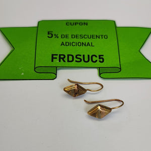 ARETES PAR ORO 10 K 0,70 GRMS (SEMINUEVO)