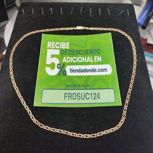 CADENA ORO 8 K 11.2 GRMS (SEMINUEVO)