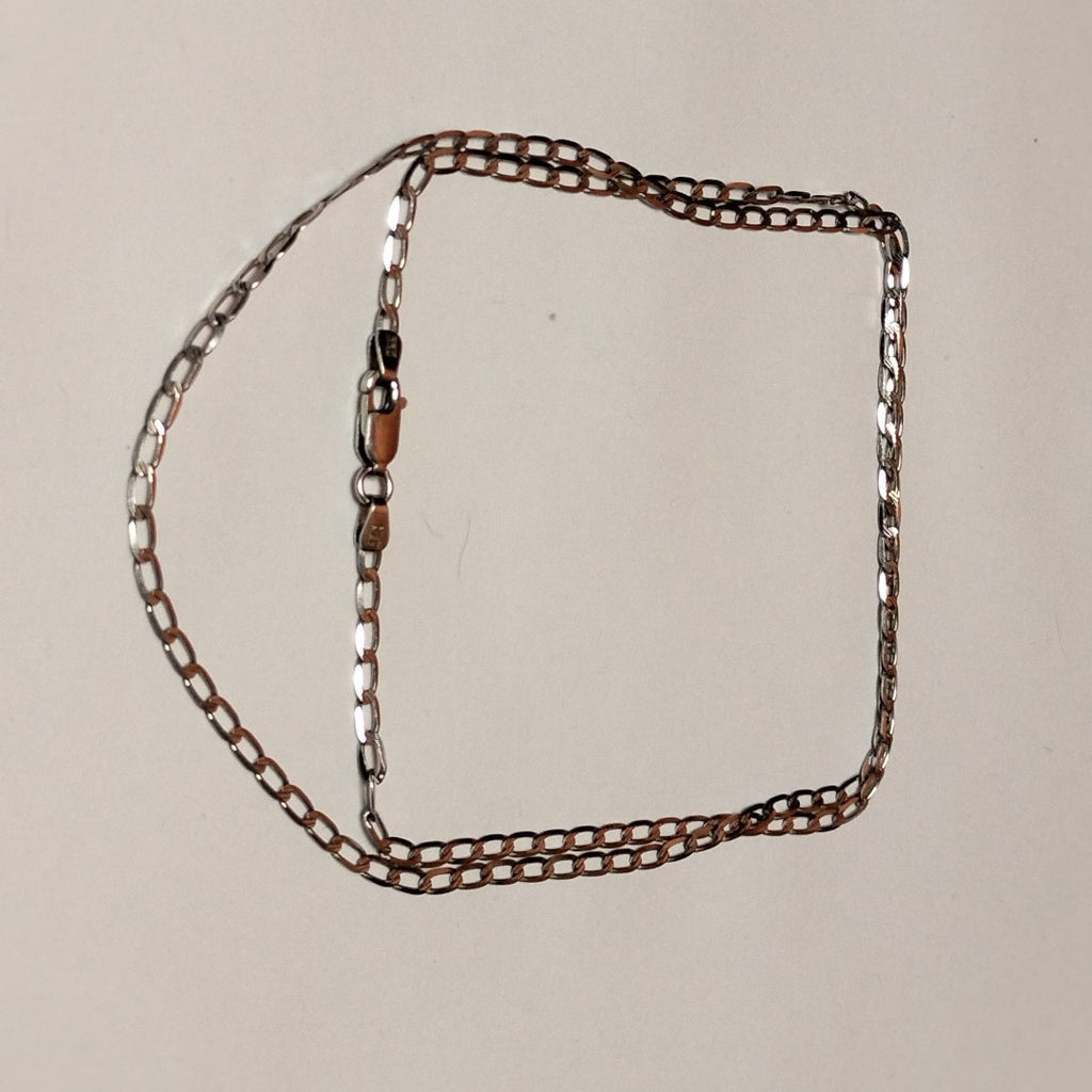 CADENA ORO BLANCO 14 K 4,40 GRMS (SEMINUEVO)