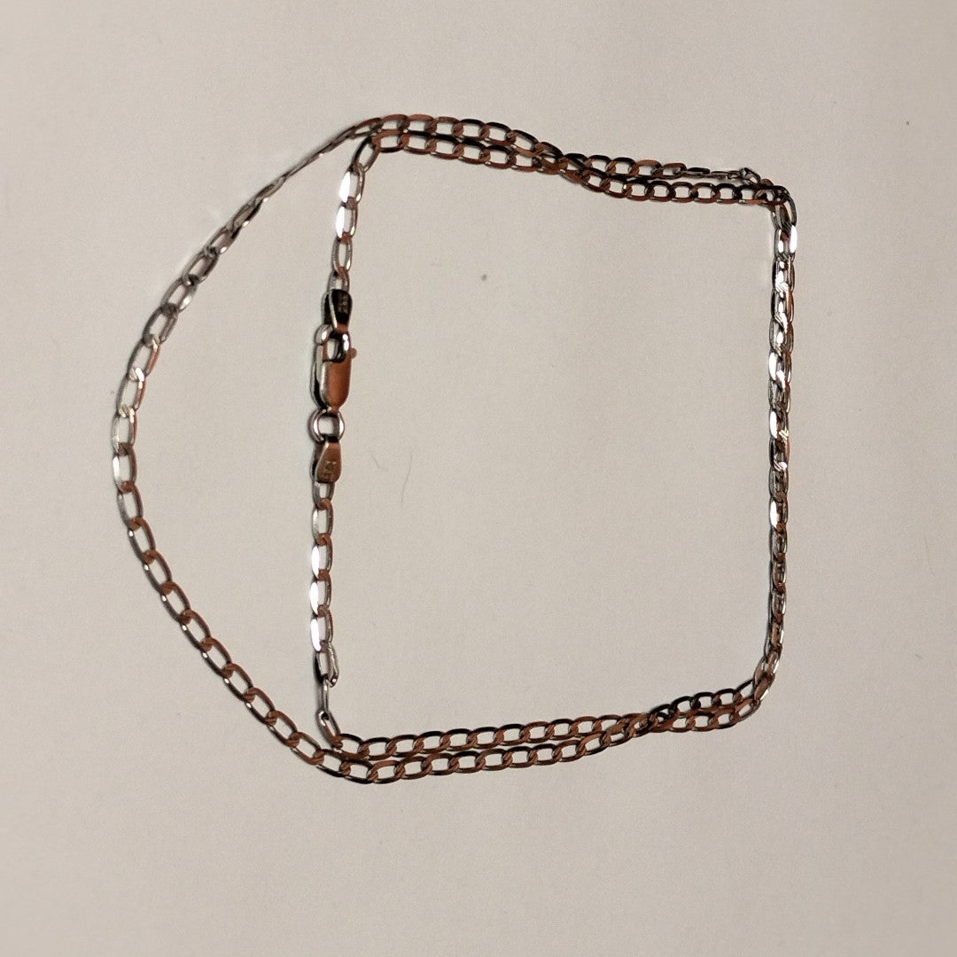 CADENA ORO BLANCO 14 K 4,40 GRMS (SEMINUEVO)