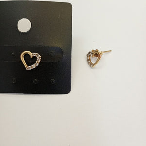 BROQUELES PAR ORO 14 K 1,10 GRMS (SEMINUEVO)