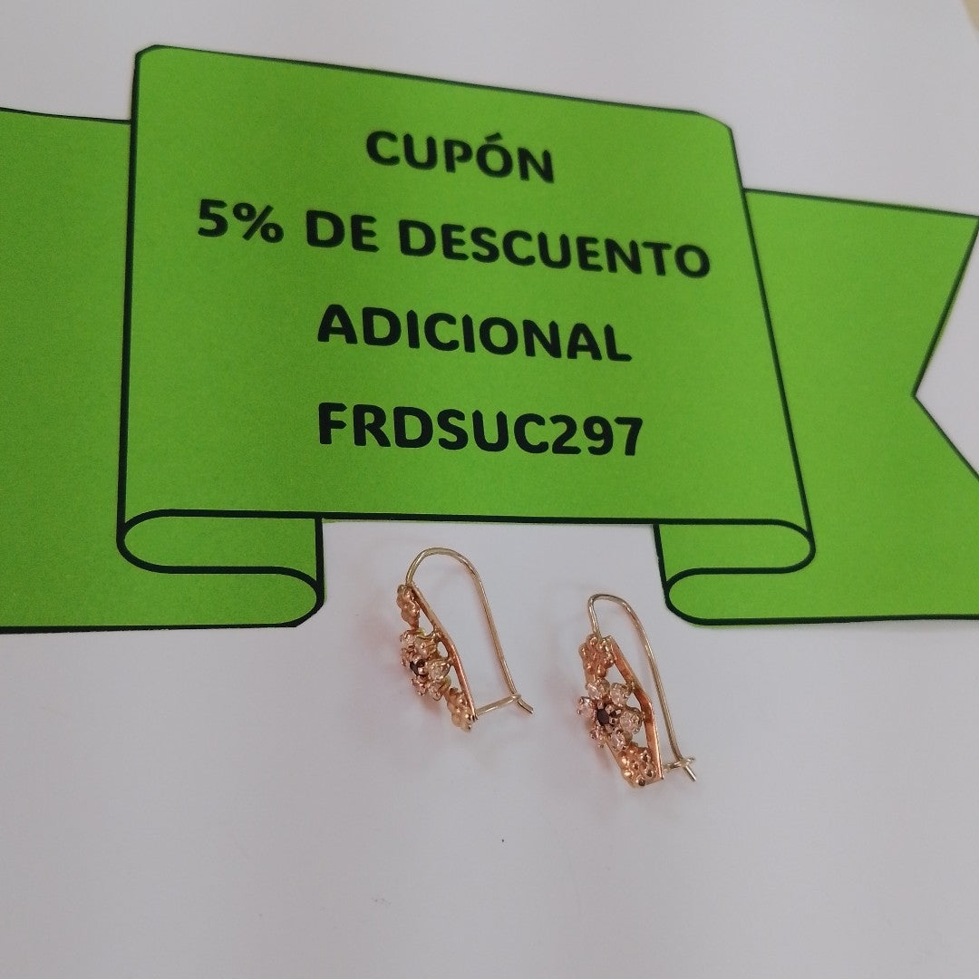 ARETES PAR ORO 8 K 2,50 GRMS (SEMINUEVO)