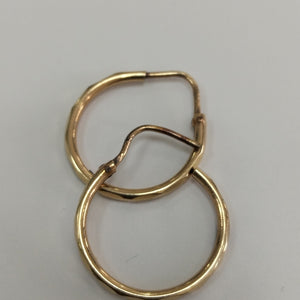 ARRACADAS PAR ORO 14 K 1,10 GRMS (SEMINUEVO)