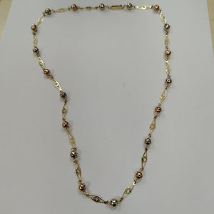 CADENA ORO 14 K 14.4 GRMS (SEMINUEVO)
