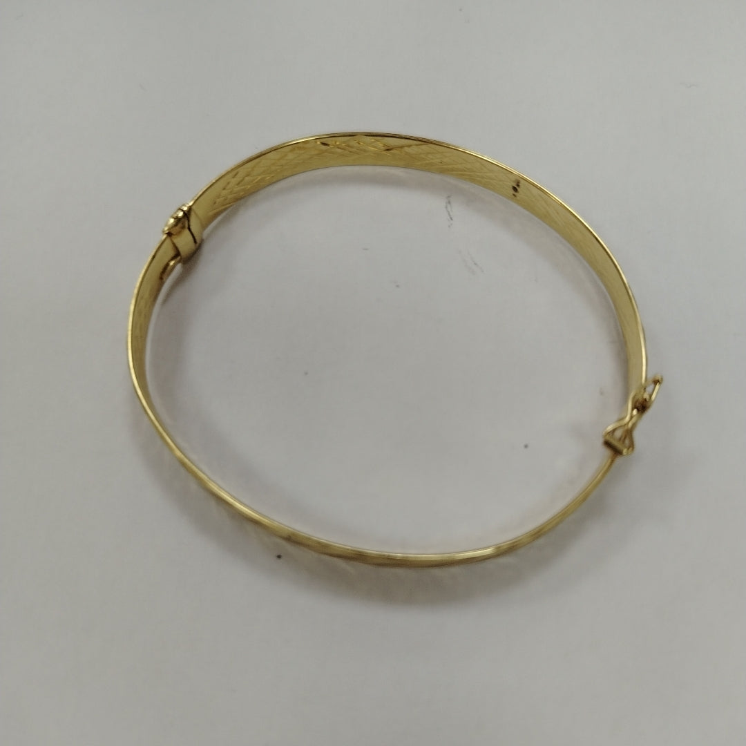 PULSERA RIGIDA ORO 14 K 5.7 GRMS (SEMINUEVO)
