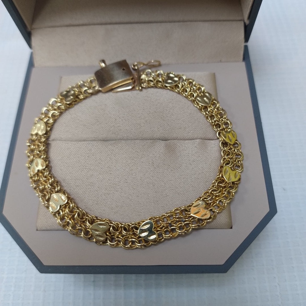 PULSERA ORO 10 K 8.7 GRMS (SEMINUEVO)