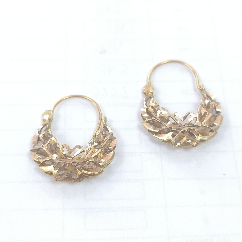 ARETES PAR ORO 10 K 3,30 GRMS (SEMINUEVO)
